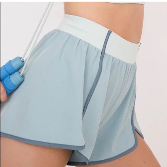 For Love And Lemons Pants - For Love and Lemons Emma High Rise Workout Short